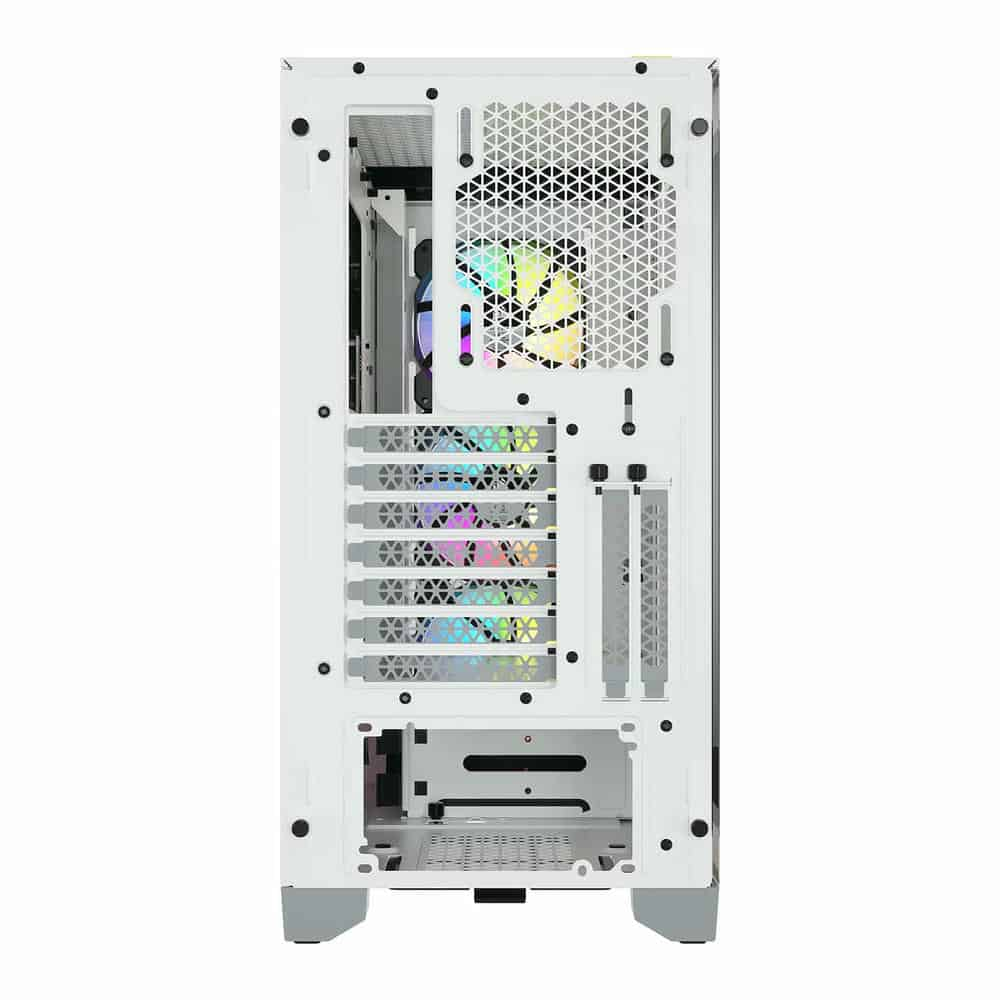 (image for) Corsair 4000X RGB White Chassis + Corsair RM750 White PSU Bundle